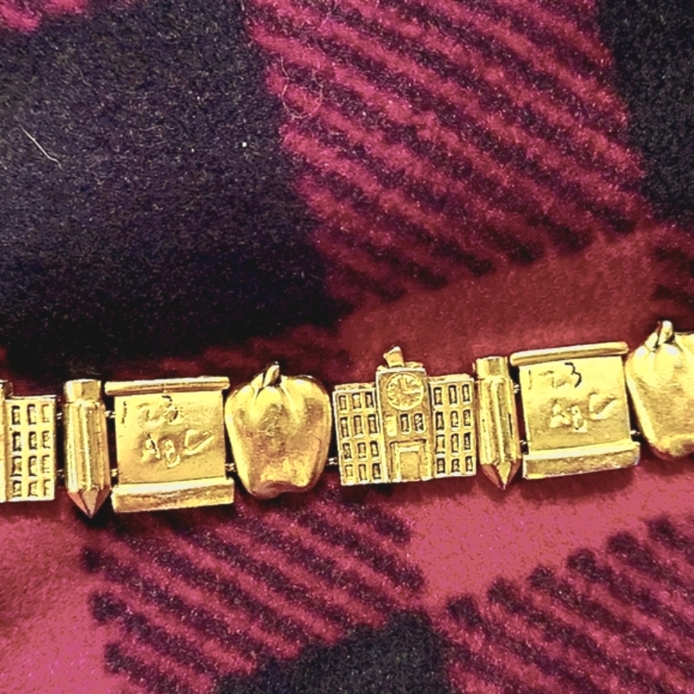 Teacher Charm Bracelet